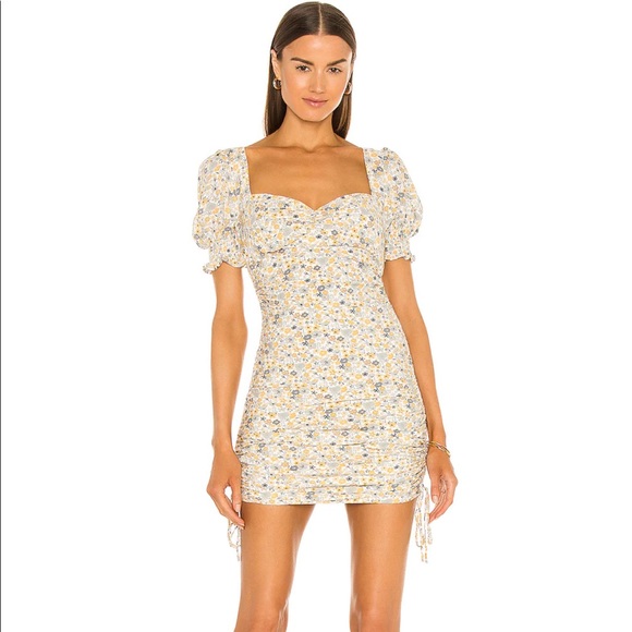 Cindy Sweetheart Dress in Soft Yellow Floral
Bardot 💛 - Picture 2 of 8